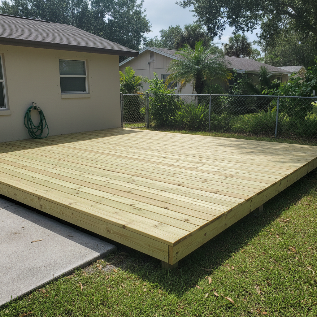 Deck Board Replacement completed by Apex Deck Solutions in Brandon, FL