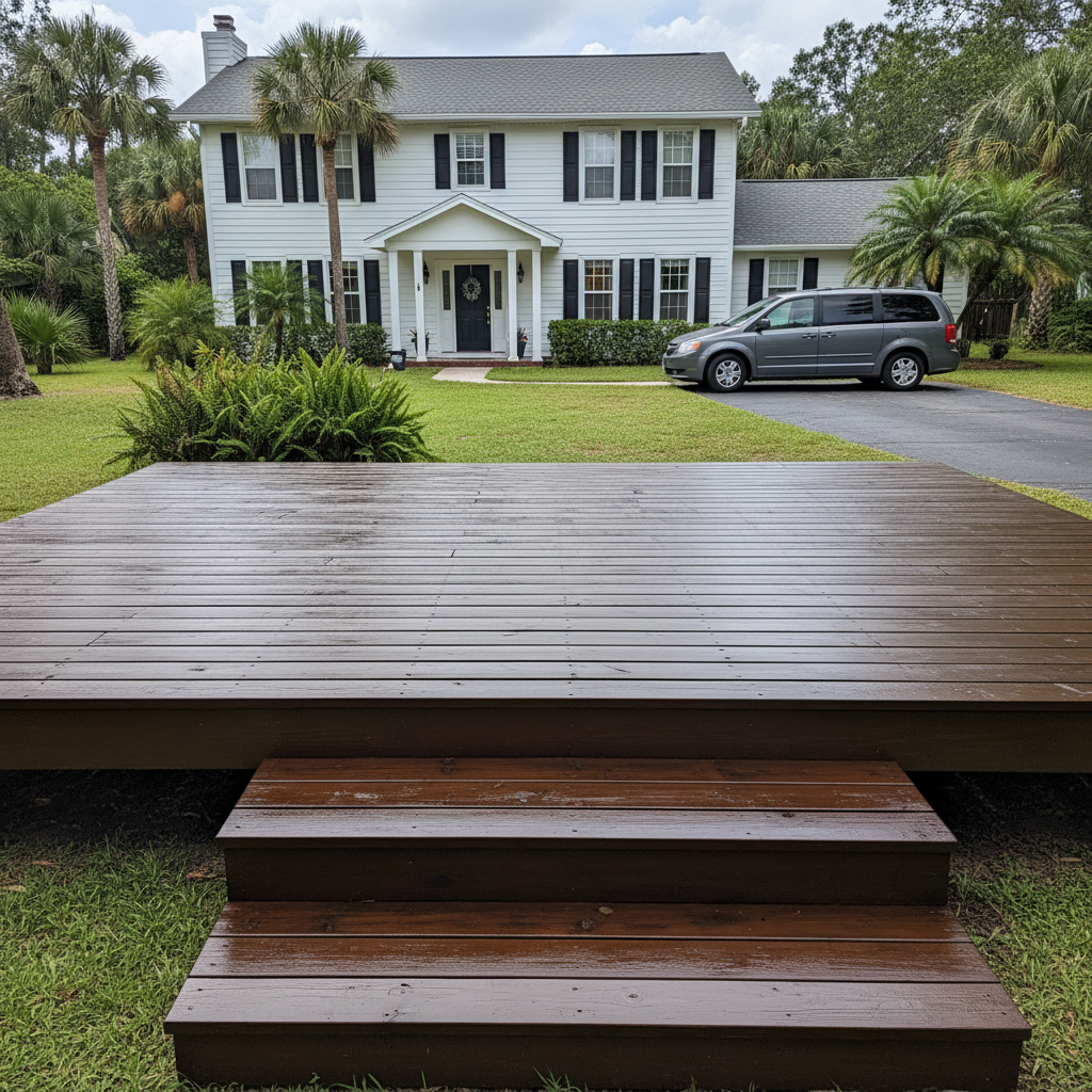 Composite Decking Installation completed by Apex Deck Solutions in Tampa, FL